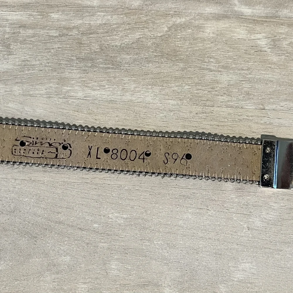 Amazing b b simon Kish‎ Unisex Belt with Swarovski Crystals Size XL. NWT …